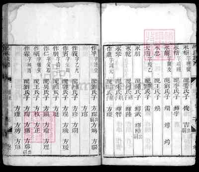 山东济宁汶上汶邑马氏族谱【004_马氏族谱 六卷[4]1404-1910
