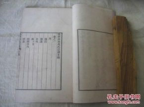 无著作权自制品以乾隆52年安徽为底本 休宁厚田吴氏宗谱 族谱家谱宗谱资料四册六卷全善本彩色影印宣纸线装筒子页